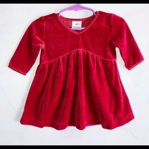 Red Hanna Andersson Dress Xmas Christmas